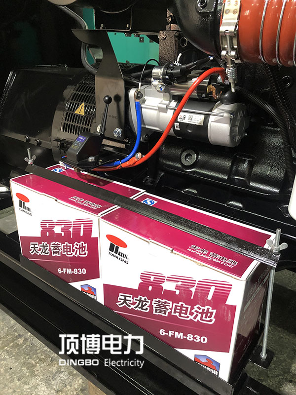 柴油發電機組不知道選用多大容量的啟動蓄電池該怎么辦？